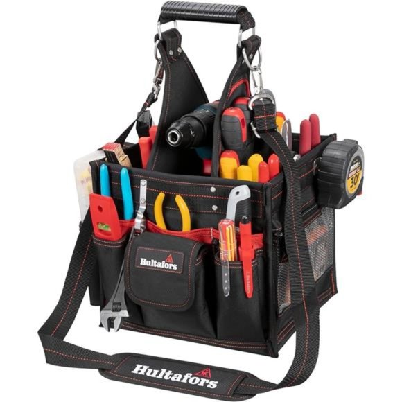 Electrical/Maintenance Tool Carrier, 23 Pockets, Heavy Duty Ballistic Polyester - Picture 4 of 6